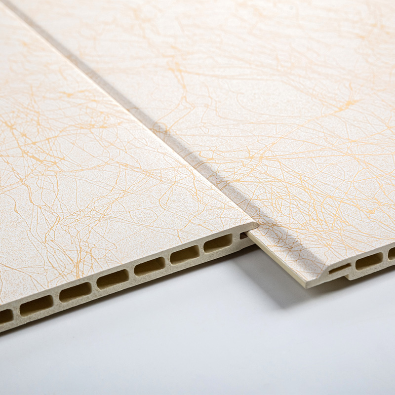 YXWPC409-2 Eco-Friendly Board WPC Wood finérplater med tre tekstur for hotell/hus/kontor