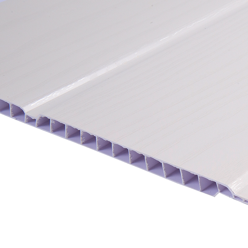 Hvite veggkledningsark sammenlåsende PVC veggpaneler yxpvc208
